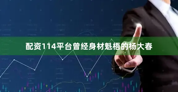 配资114平台曾经身材魁梧的杨大春